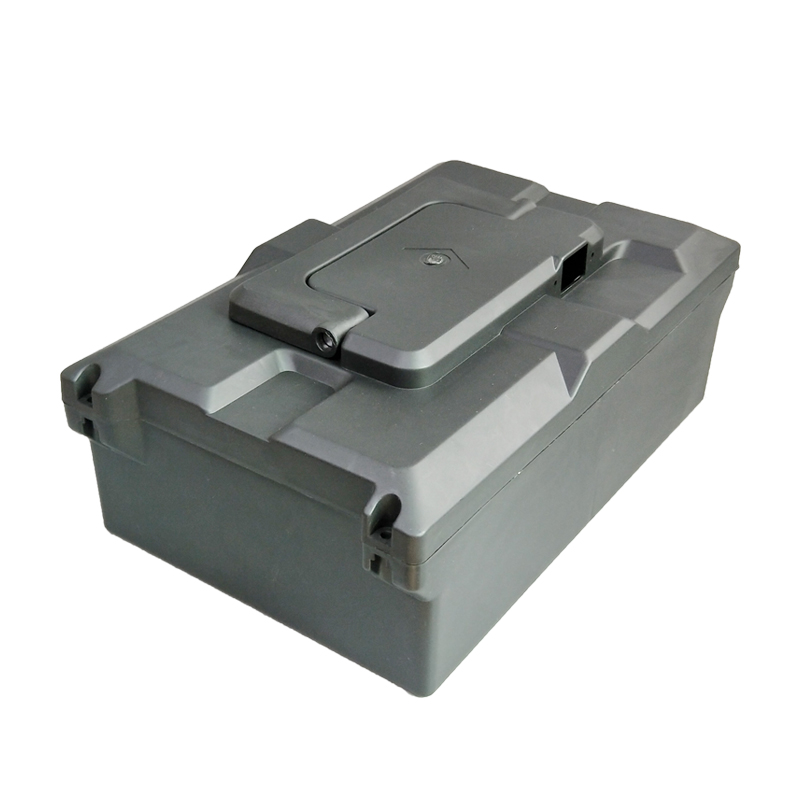 Electric vehicle battery box Battery pack Plastic electric vehicle lead-acid battery box Small grape scooter portable 48V12A