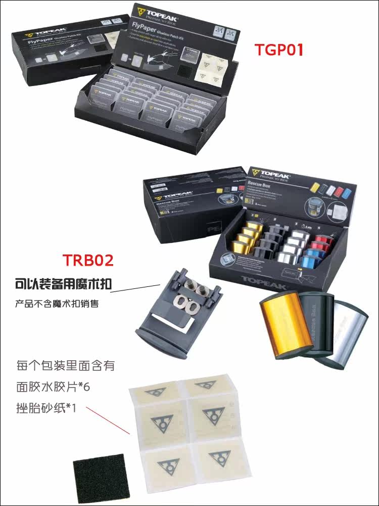 Kit de réparation vélo TOPEAK - Ref 2317060 Image 7