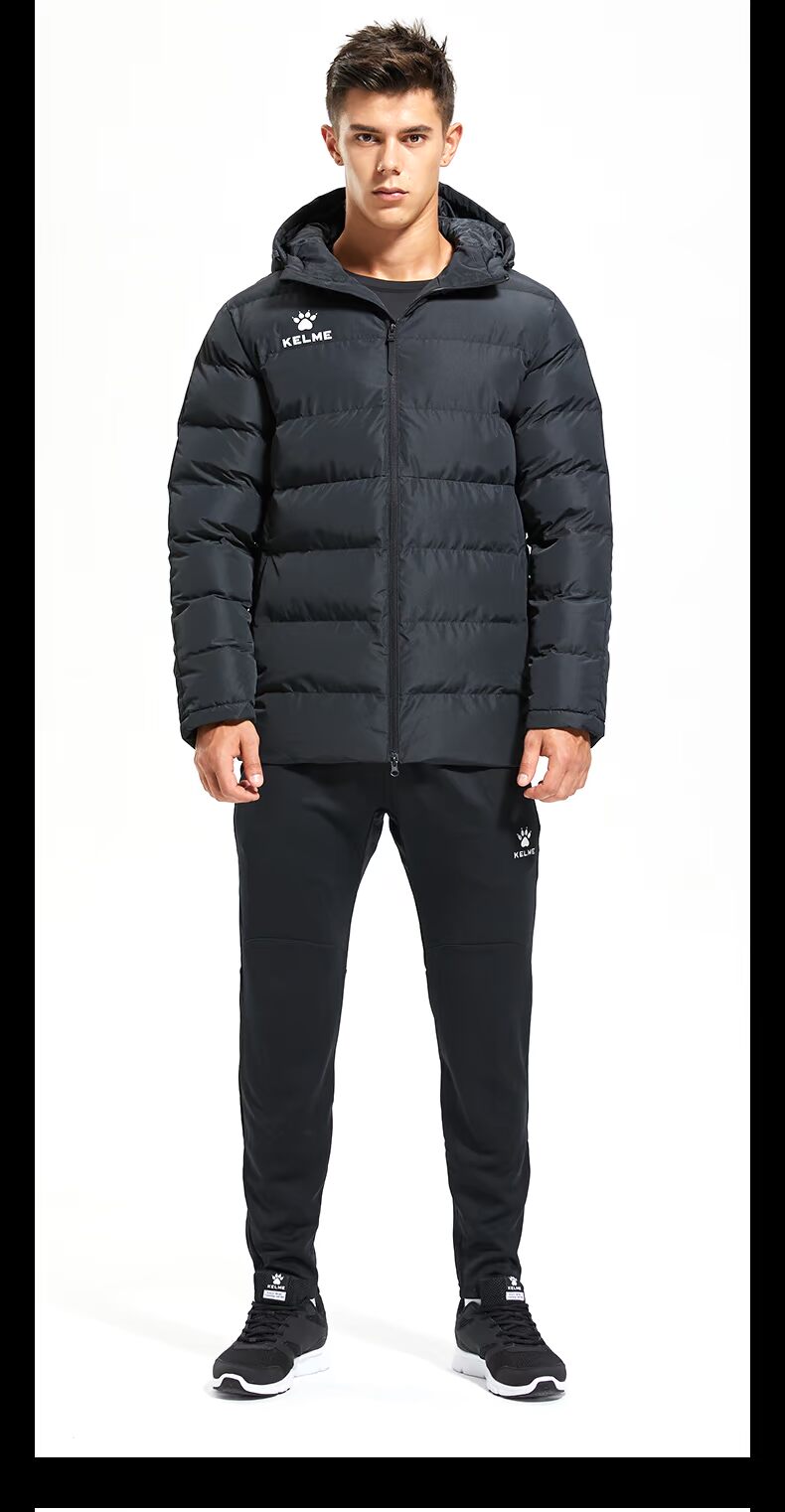 Áo cotton thể thao dành cho người lớn mới của KELME Calme mẫu áo phao nam đẹp 2020