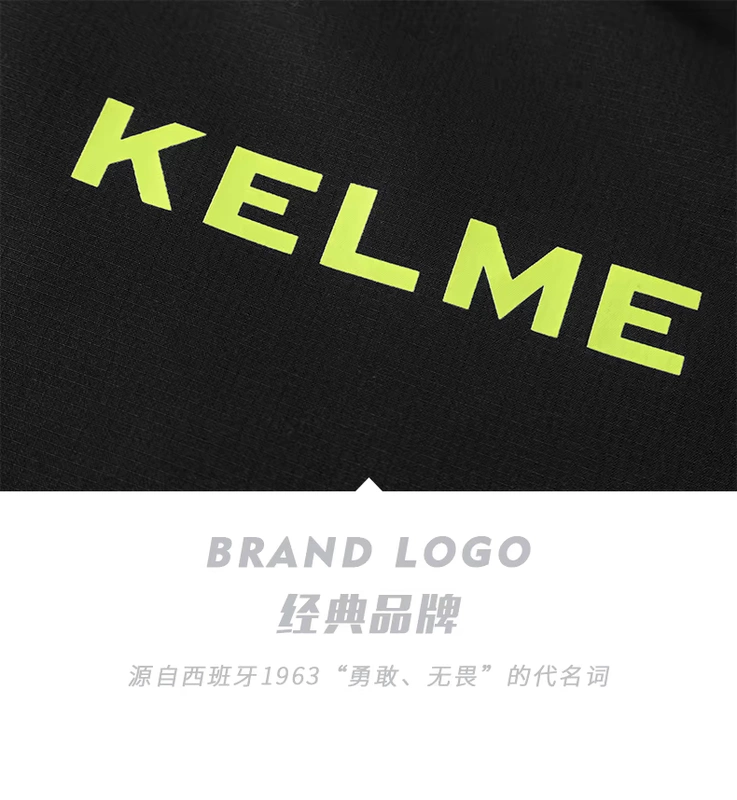 Trang web chính thức của KELME Karl US chính hãng quần áo cotton thể thao nam và nữ mùa đông đào tạo áo khoác bông đệm ấm áo bông áo khoác nam mũ lông