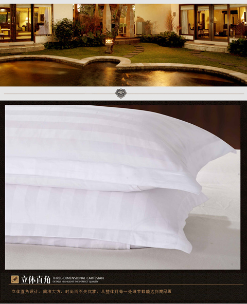 Gối khách sạn cotton satin gối khách sạn dành cho người lớn đơn màu gối da cặp 2 mẫu đơn giản gối chống trào ngược monmon