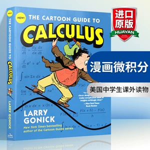 Comic Microex English Original Edition The Cartoond Guide to Callus High Mathematics English Учебник Американский средний студент Необычное чтение английских книг импорт английские книги