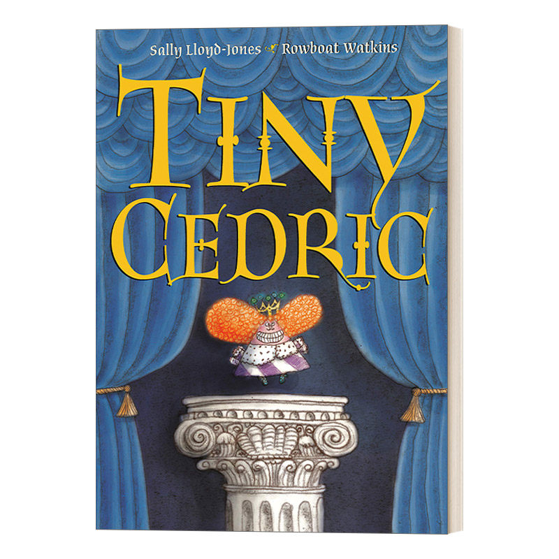 英文原版绘本Tiny Cedric 小小塞德里克儿童成长主题幽默精装绘本图画书