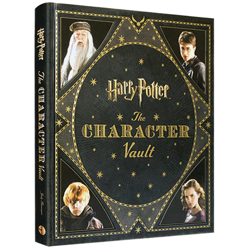 Authentic Harry Potter Movie Character Design Collection, English Original Version, Harry Potter the Character Vault, Foreign Literature Character Guide, Magic Fantasy Novel, Jk Rowling, English Version Imported Book
