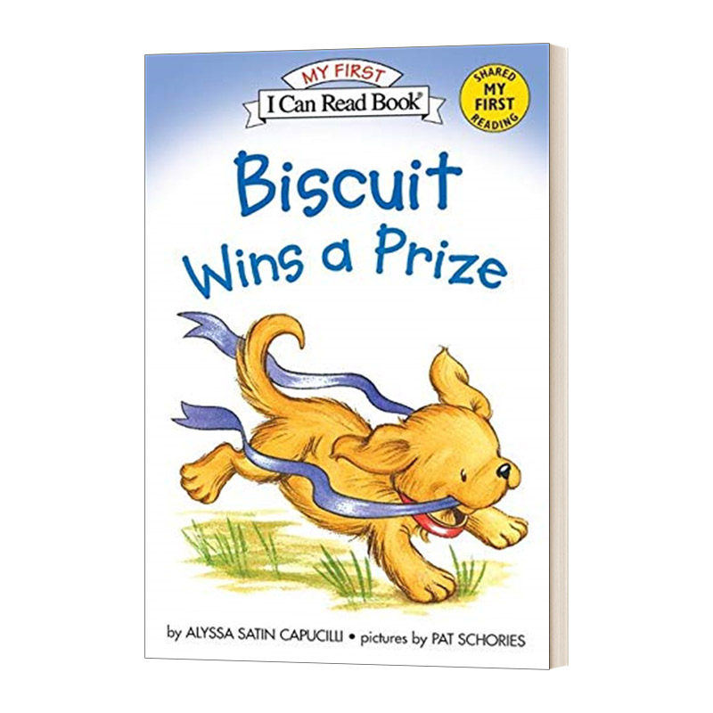 饼干狗英语绘本I Can Read Biscuit小饼干狗系列第1阶段My First英文