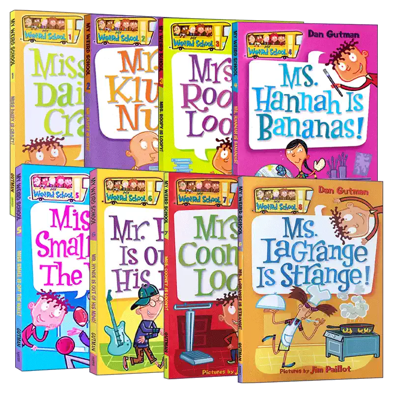 新品My Weird Schoolシリーズ1-5英語絵本69冊　洋書　多読 新品My weird school 全21冊 多読 洋書 音声あり - メルカリ