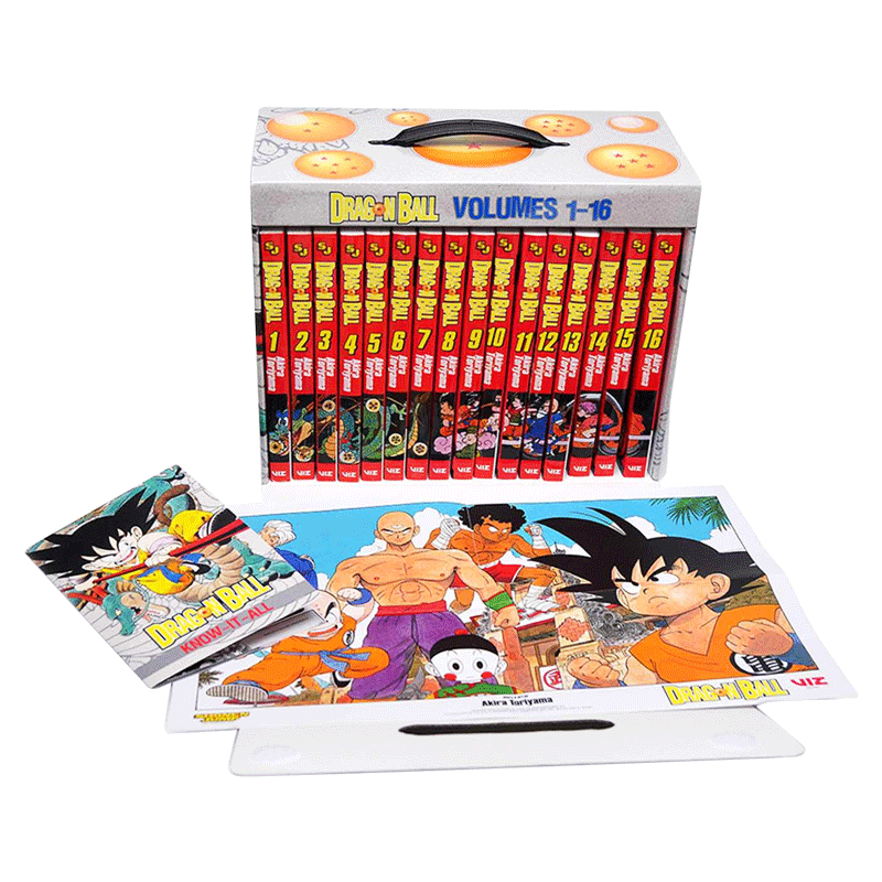 七龙珠1-16卷白金本套装英文原版英文版漫画Dragon Ball Complete