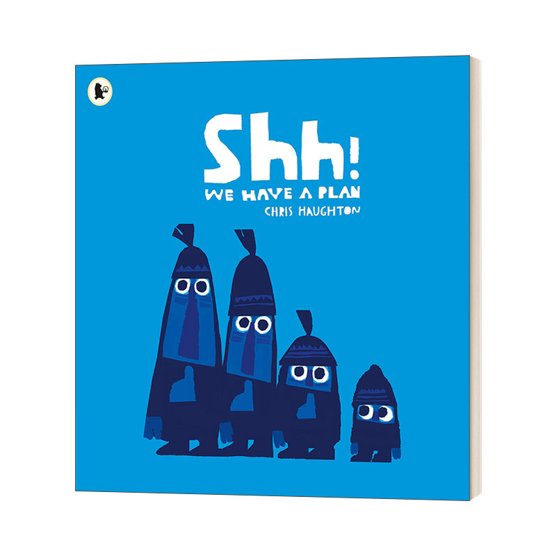 Huayan Original Edition: Shh We Have a Plan, English Original Picture Book, English Version, Imported English Original Books