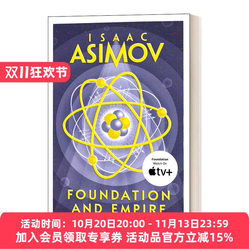 English Original Version Foundation and Empire Asimov's Galactic Empire Foundation Series 2 Foundation and Empire Science Fiction Novel English Version Imported English Original Books English Original Version Foundation and Empire Asimov's Galactic Empire Foundation Series 2 Foundation and Empire Science Fiction Novel English Version Imported English Original Books