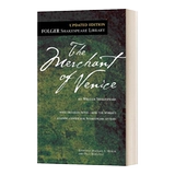 Венецианский купец, оригинальная английская версия, литературный роман Шекспира из библиотеки Фолджера, английская версия, импортированная английская книга