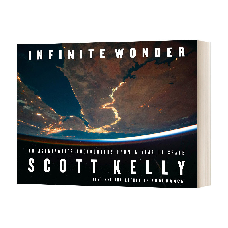 Scott's Original English Edition of Infinite Wonder, Kelly's Space Photography, Hardcover, English Version, Imported Original English Book