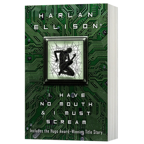 Оригинальный английский научно-фантастический роман «Тихий вой», оригинальная книга ХАРЛАНА ЭЛЛИСОНА, опубликованная Open Road Media.