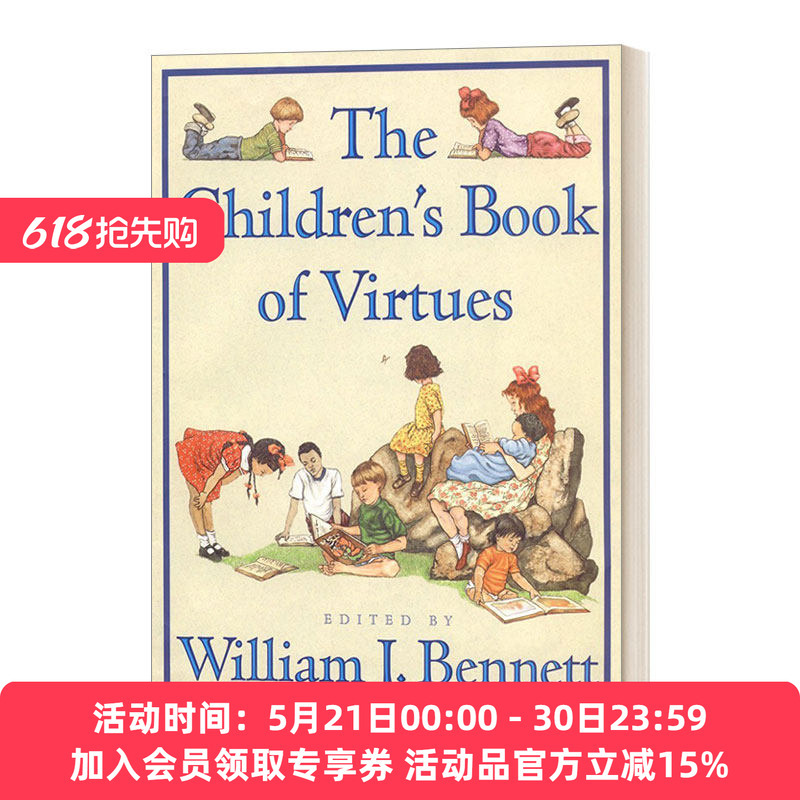English Original Version Children's Book of Virtues Illustrated Edition Hardcover English Version Imported English Original Book English Original Version Children's Book of Virtues Illustrated Edition Hardcover English Version Imported English Original Book