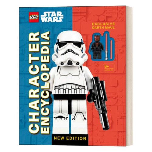 Энциклопедия персонажей LEGO Star Wars, новое издание, оригинальные английские книги Энциклопедия персонажей LEGO Star Wars, новое издание, английская версия, импортированные оригинальные английские книги
