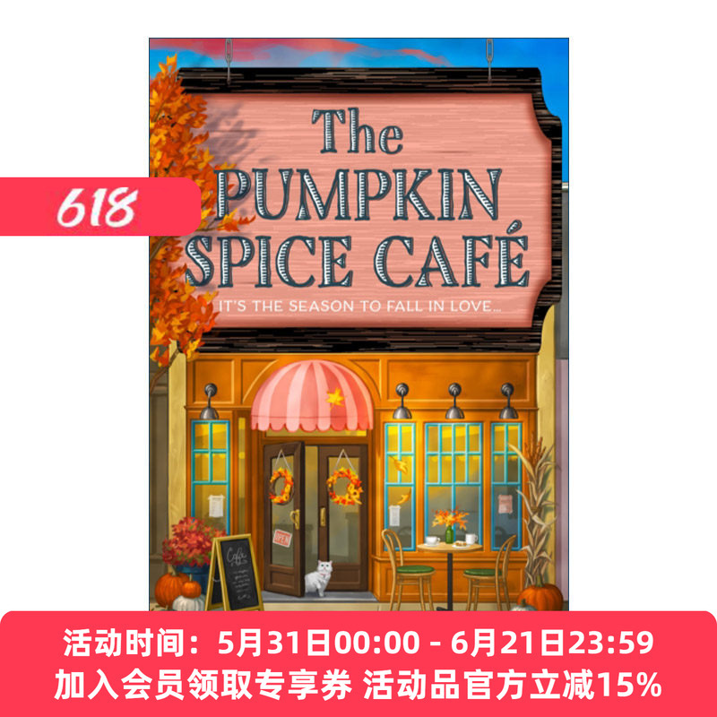 The Original English Version of the Pumpkin Spice Café, a Bestselling Romantic Novel by Laurie Gilmore, English Edition, Imported Original English Book