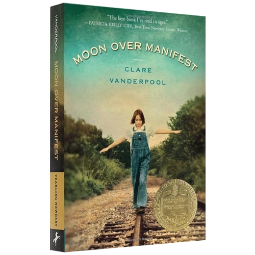Английский оригинальный роман Abalin's Summer Moon Over Manifest English Версия импортированной подлинной книги детская литература Newbern Newburin Award Award