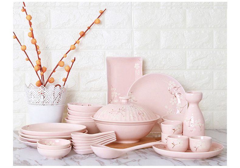 "Sakura" yuquan 】 【 Japanese suits for the dishes of household ceramics tableware 0 56 the rice bowls