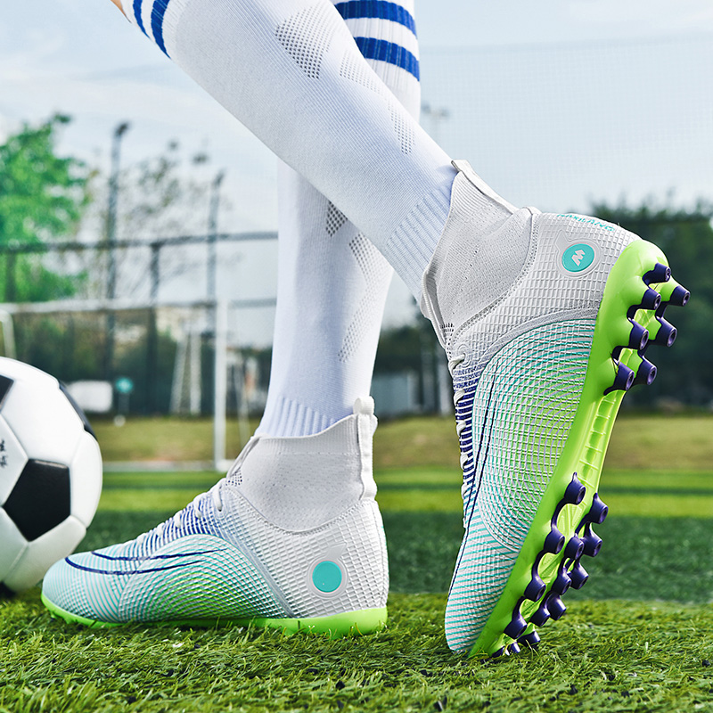 Mbapee C Rosse 14 football shoes boys and girls student adult TF crumb lawn training shoes