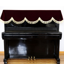 Self-produced and sold * special high-grade golden velvet piano cover piano cover piano cover two-piece set