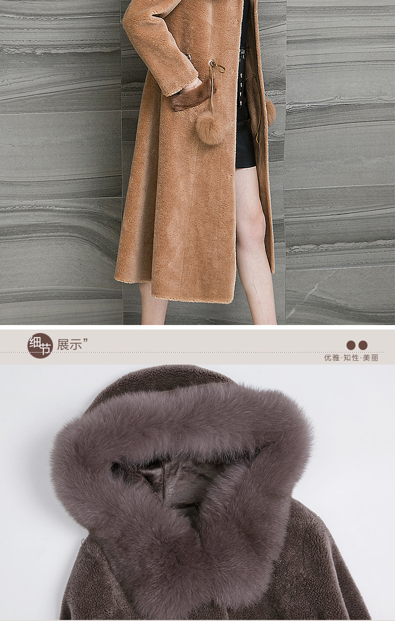 Manteau de fourrure femme - Ref 3174597 Image 20