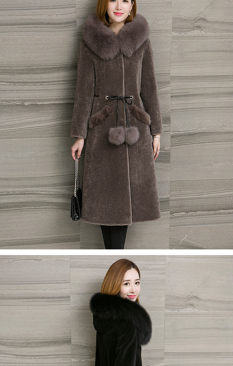 Manteau de fourrure femme - Ref 3174597 Image 14