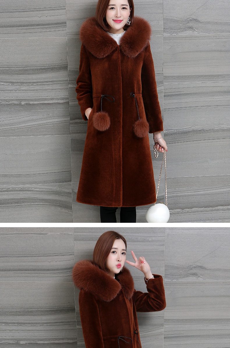 Manteau de fourrure femme - Ref 3175013 Image 12