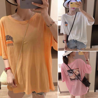 Sun-Protective Tencel Thin Short-Sleeved T-Shirt for Women, Mid-Length Half-Sleeve Top, Loose White European Style, 2025 Summer New Model