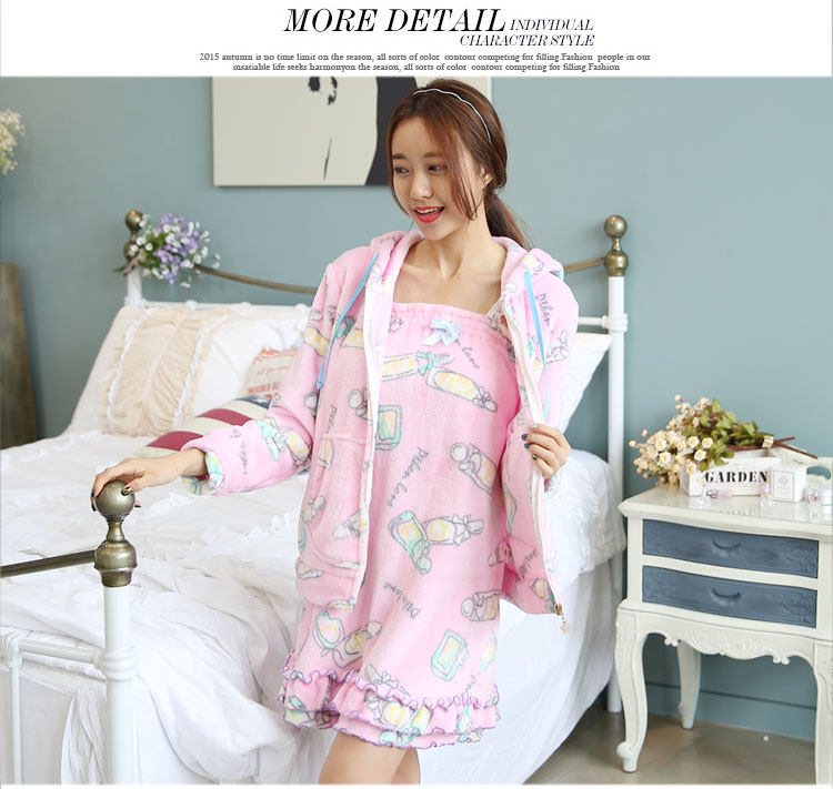 Peignoir jeunesse Arc-en-robe deux pièces - Ref 602666 Image 62