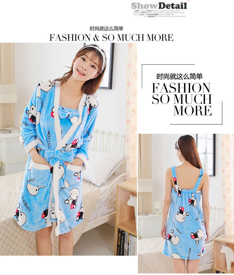 Peignoir jeunesse Arc-en-robe deux pièces - Ref 602666 Image 56