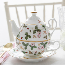 English afternoon tea bone china coffee cup and saucer set mother pot one pot cup of tea cup European ceramic