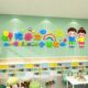 Welcome Children Wall Sticker Kindergarten Environmental Innovation Theme Wall Finished Children's Early Education Care Class Corridor Hall Layout
