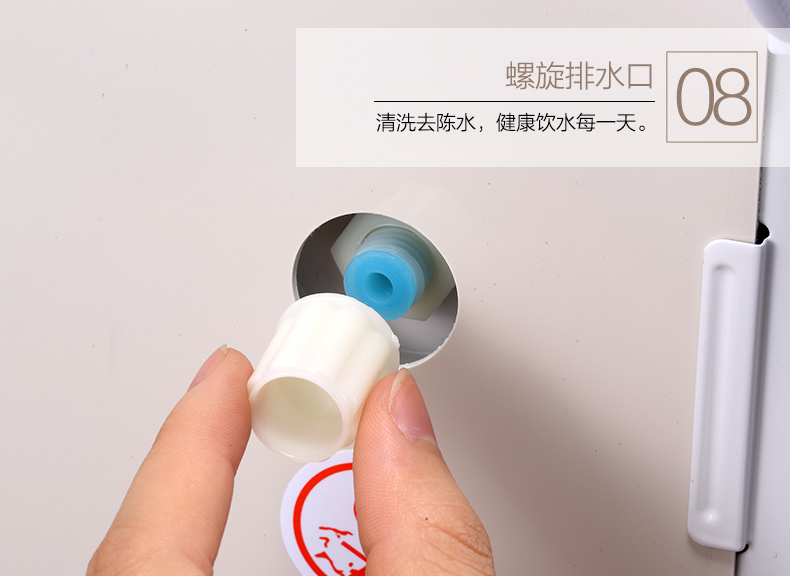 máy tạo nước ion kiềm Midea / vẻ đẹp nước quả thẳng đứng xô đá lạnh nhiệt làm mát nhà đôi cửa YR / YD1226S-W máy lọc nước kangaroo 7 lõi