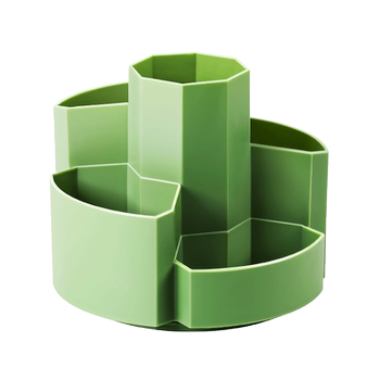 360 degree rotating pen holder student desktop desk pen bucket