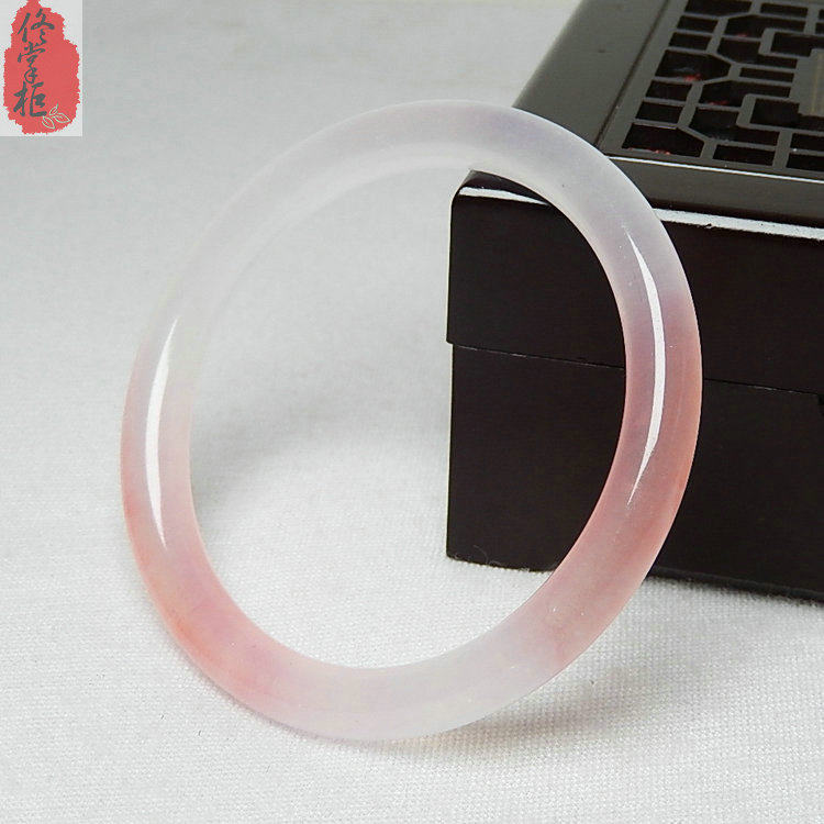 Fine Strips Jade Bracelets Gold Silk Round Strips Jade Bracelets And Fields Jade Lotus Root Pink Jade Bracelets Ice Pink Bracelet Women