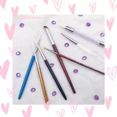 Single nail pen, poke pen, gradient pen, silicone pen, line pen, nail pen, carving pen, Niu Niu Fan recommended