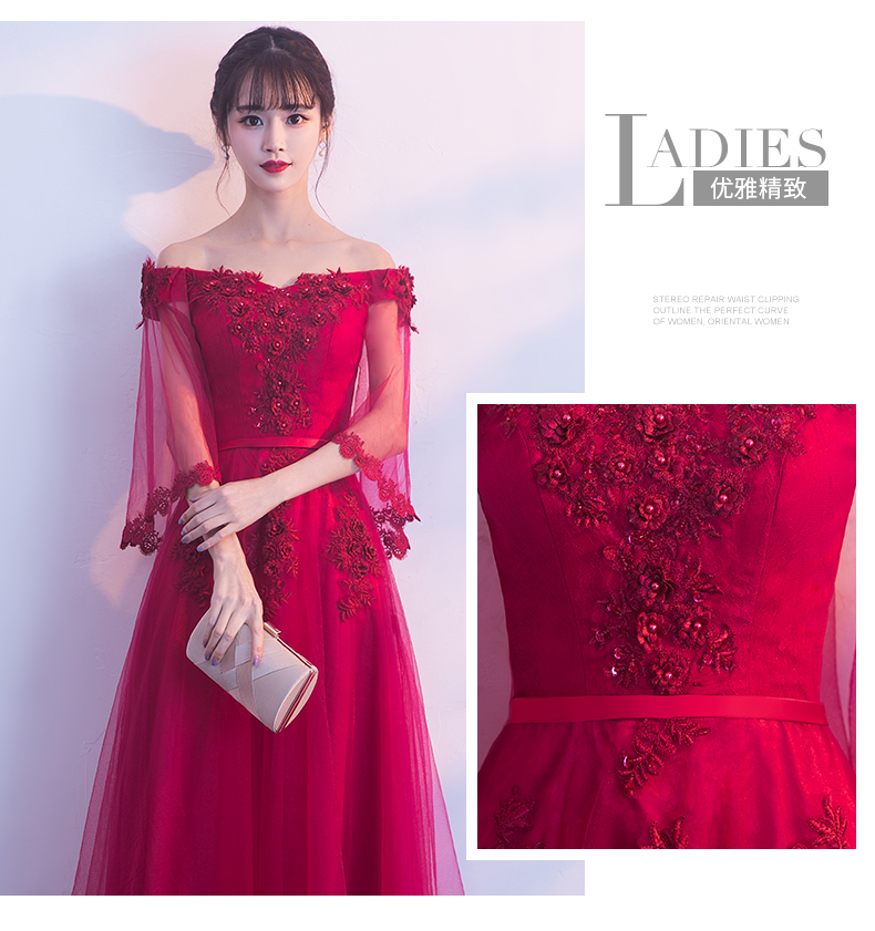 Robe du soir manche volante - Ref 3213229 Image 19