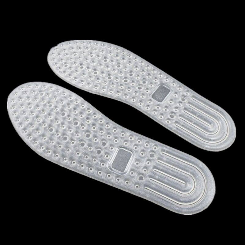 Sports insole shock absorption men's and women's insole inflatable insole transparent full palm super soft football basketball shoes running insoles