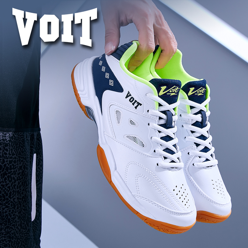 Voit water table tennis shoes men's shoes professional female shock absorbing bull gluten bottom race wear badminton sneakers-Taobao