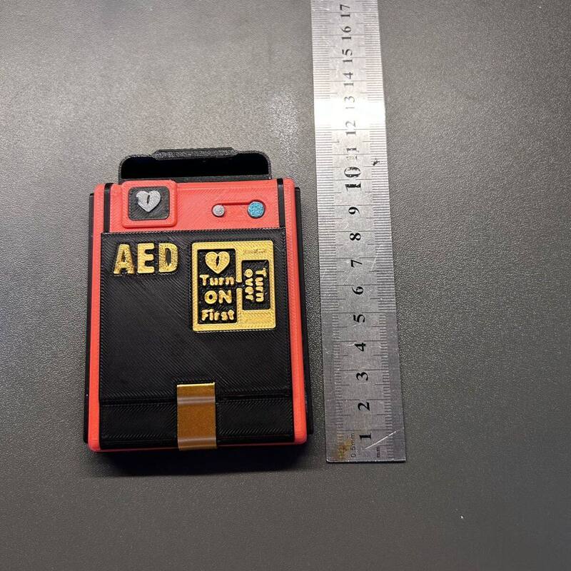 Delta Force Game Peripheral Aed Sliding Magnetic Figure Model 3D Printed Creative Toy Ornament