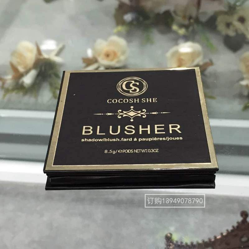 BLushER trang điểm nude má hồng nhẹ carton trang điểm nude phấn má trang điểm nghệ sĩ trang điểm mặt đỏ mặt rouge - Blush / Cochineal