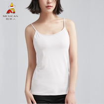 Scarecrow Mordale vest underwear womens belt chest cushion sling no-wear bra vest without steel ring Monel