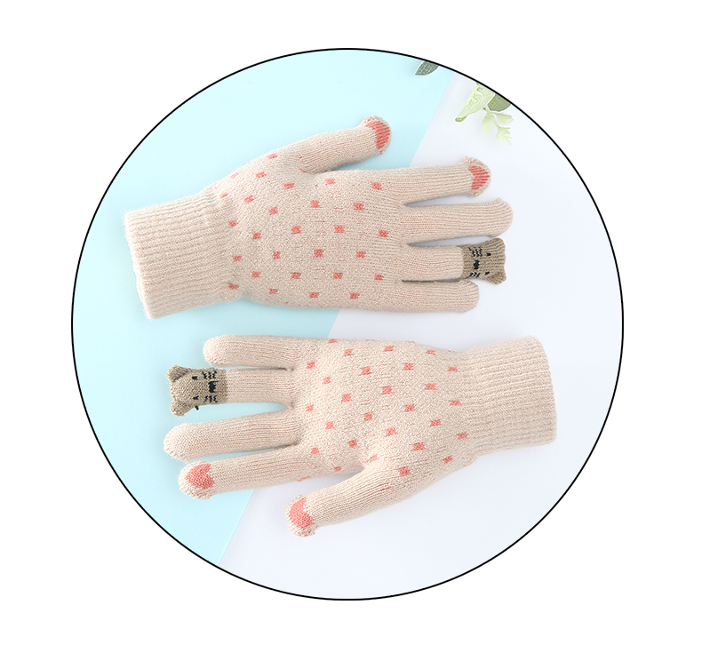 Gants pour femme VANKOONE S     en Laine - Ref 3156807 Image 19