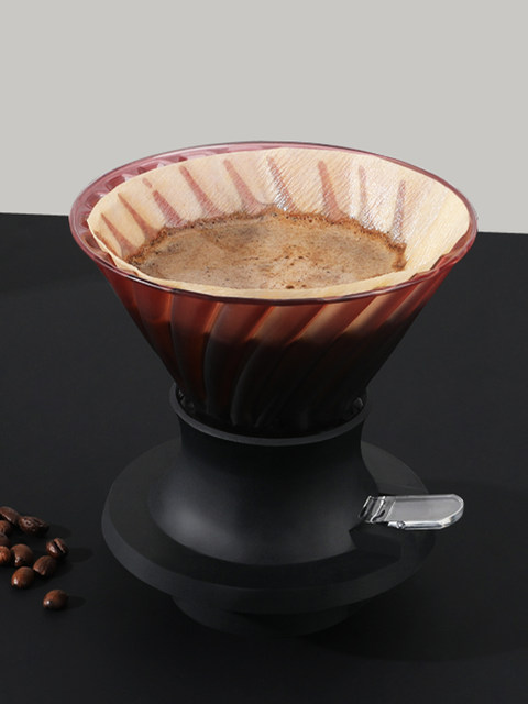 Mongdio Smart Cup Set American Coffee Filter Cup Glass Sharing Pot Immersion Drip Filter Hand-Brewed Coffee Equipment