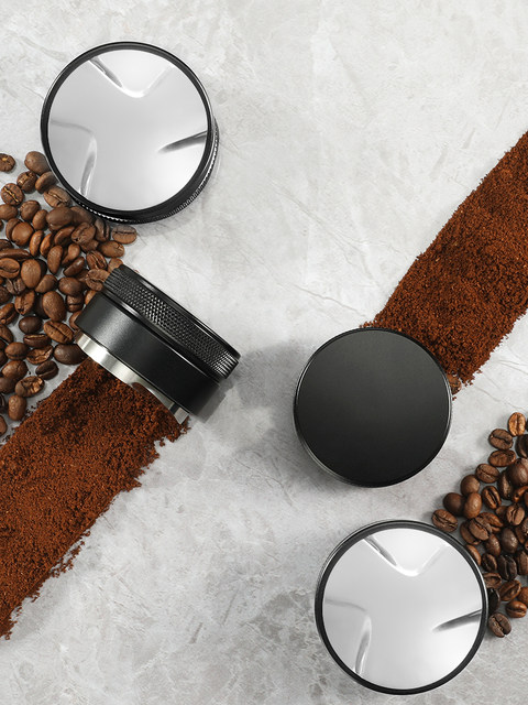 Coffee Distribution Tool Stainless Steel Tamper Tamper Tool Three-Layer Coffee Distribution Tool 51/58mm Coffee Machine Accessories