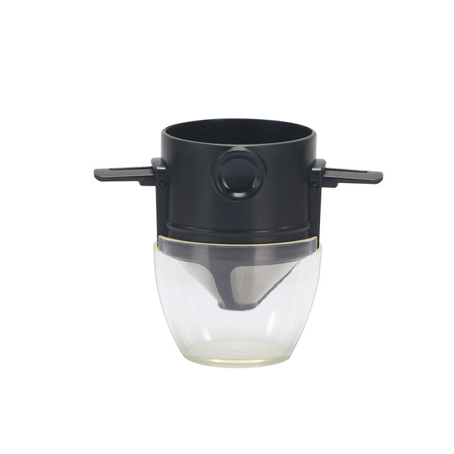 Household Foldable Coffee Filter 304 Stainless Steel Pour-Over Coffee Pot Drip-Type Filter-Free Coffee Filter Cup
