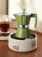 Mongdio Mini Moka Pot Set Small Mocha Coffee Maker Portable Espresso Coffee Maker for Home Use