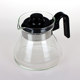 Direct Fire Kettle, Large Capacity Glass Flower Teapot, Graduated Cold Water Kettle, Heat-Resistant Coffee Kettle, Tea Kettle