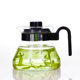 Direct Fire Kettle, Large Capacity Glass Flower Teapot, Graduated Cold Water Kettle, Heat-Resistant Coffee Kettle, Tea Kettle