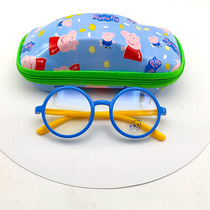 2-6-year-old child anti-blue glasses toddler radiation-proof baby goggle silicone child Near-lens No degree