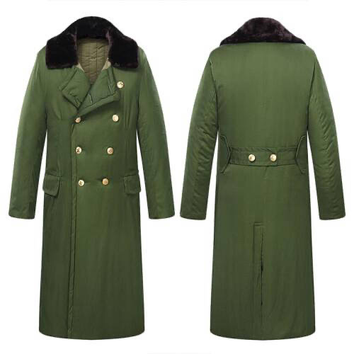 Plant batch cotton coat men's winter thickened long version waterproof plus velvet big coat anti-cold clothing Raubao Uniform coat thickened warm